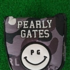 PEARLY GATES(パーリーゲイツ) セルフスタンドバッグ　黒迷彩の画像