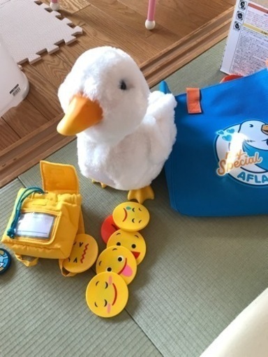 アフラックダック　AFLAC 人形　未使用品