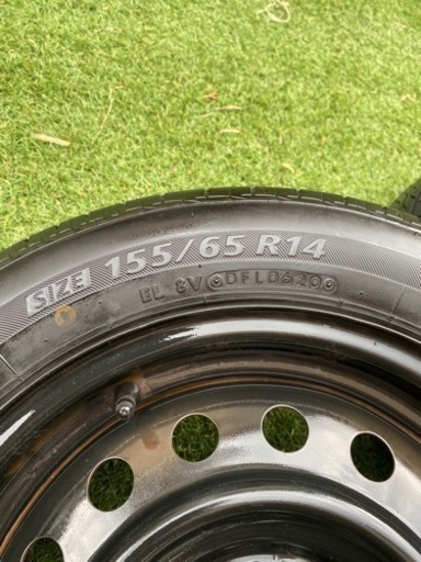 ［値下げ］155/65R14タイヤホイールセット
