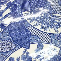 【おみせっち】大皿 扇柄 直径31cmの画像
