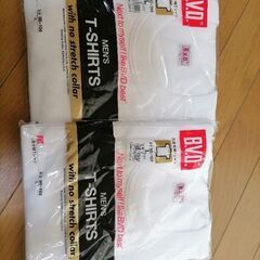 未使用品 B.T.D. 男性用 丸首半袖シャツ