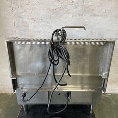 【HOSHIZAKI】 ホシザキ 業務用 電磁調理器 IH 2口 スープレンジ バックガード 蛇口付き W900×D600×H430+BG500 3相200V 2011年製の画像