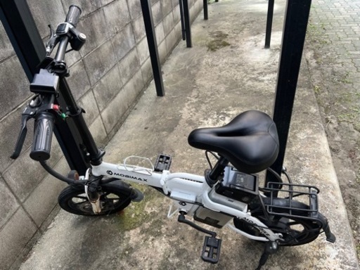 フル電動自転車アクセル付き自転車モペットタイヤ交換依頼