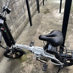 フル電動自転車アクセル付き自転車モペットタイヤ交換依頼
