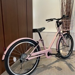 ブリヂストン bikke j 22インチ 人気のE.Xオールドローズ