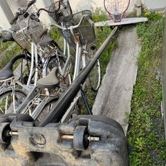 バスケットゴールの画像