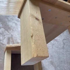 木製　トイトレ　踏み台②の画像