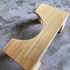 木製　トイトレ　踏み台②の画像