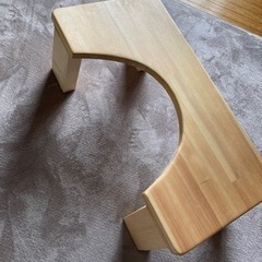 木製　トイトレ　踏み台②の画像