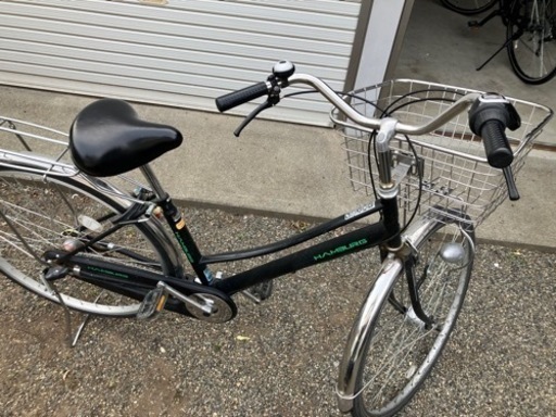 娘が乗っていた自転車です