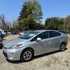 トヨタプリウス平成24年車　Sグレード　95,300KM 車検 5年／12月の画像