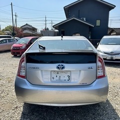 トヨタプリウス平成24年車　Sグレード　95,300KM 車検 5年／12月の画像