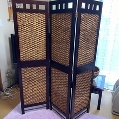 アジアン　パーティション　間仕切りの画像