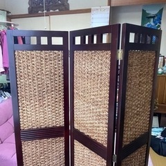 アジアン　パーティション　間仕切りの画像