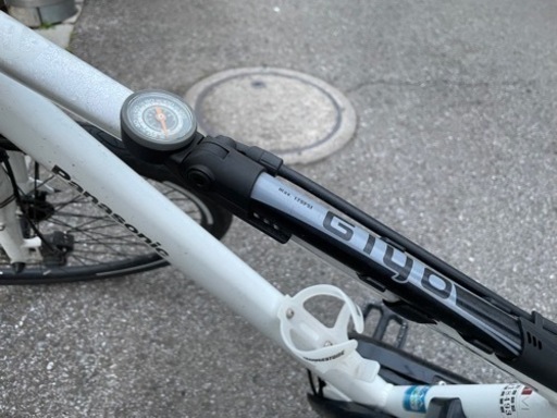 (済)パナソニック 電気アシスト自転車 速度計空気入れ付き