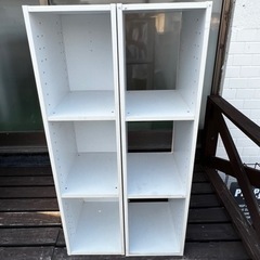 白い棚×２【お渡し済み】