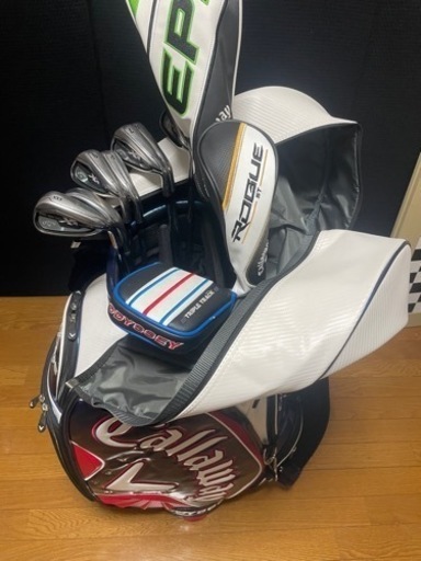 美品　オール　キャロウェイ　クラブセット　ツアーキャディーバック　オデッセイパター　エピックmax ローグST max おまけ