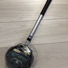 お風呂掃除　モップ　黒
