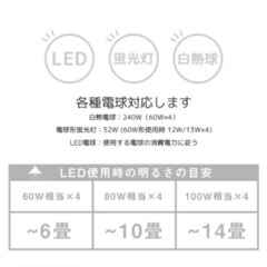 シーリングファンライト