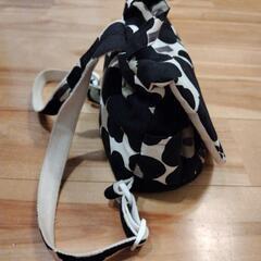 marimekko生地のリュックサックの画像