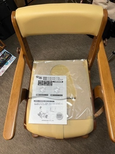 アロン化成　木製ポータブルトイレ　家具調セレクトR ノーマル標準