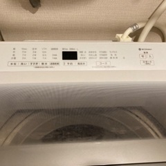 【Panasonic】縦型洗濯機（2019年）の画像