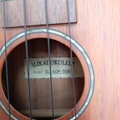 【特別御値引】美品　ILIKAI ウクレレ　IL−SOP−55ｋの画像