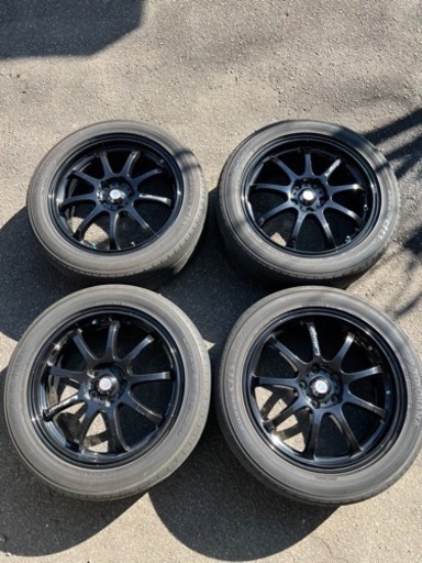 エリシオン用　アルミホイール4本　18インチ　7.5J