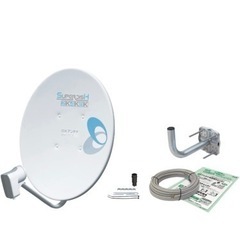 ほぼ新品★DXアンテナセット　4K8K BS/110°CSアンテナセット　衛星放送の画像