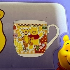 ぷーさんマグ&トレーセットの画像