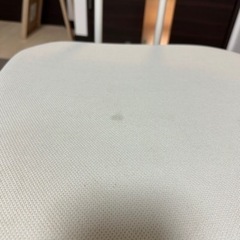 ワーキングチェア/無印/アイボリーの画像