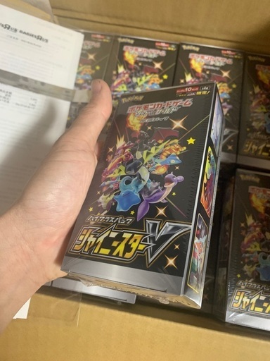 ポケモン　シャイニースターV BOX カートン　新品未開封