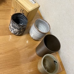未使用湯呑み　⚠️右から2番目のみの画像