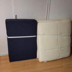 敷きパッドと敷き布団のセット
