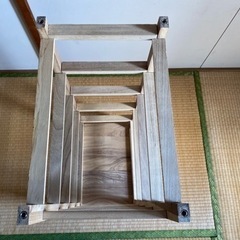 【木製チェスト】桐　無塗装　引き出し収納の画像