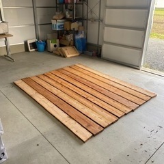 ウッドデッキ用板　厚さ3センチ長さ2メートル　500円の画像