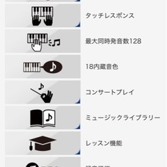 電子ピアノ　カシオPX-760オークウッド調の画像