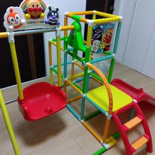 アンパンマン ジャングルジム おかたづけ ブランコパーク