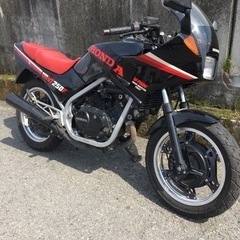 ホンダ　VT250FE    黒／赤　書類付実働ベース車　