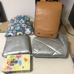 ニトリ　ランドセル 防災頭巾２つ　チャレンジ国語小学辞典　カラー版