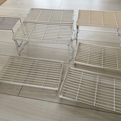 キッチン折り畳みラック7個の画像