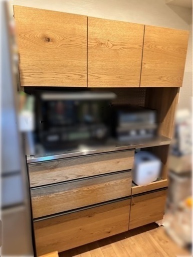 【最終値下げ】食器棚　レンジボード　OWLシリーズ