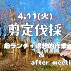 循環の木　剪定伐採＋after meeting BBQ