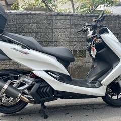 お話中
