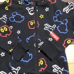 【キッズ】ベビードール 90センチ パーカー トレーナー 羽織 服 美品の画像