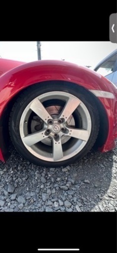 RX-8純正ホイール18インチ(スタッドレス)8j