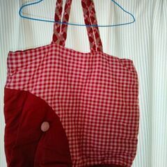 未使用品　可愛いママバッグ(綿)の画像
