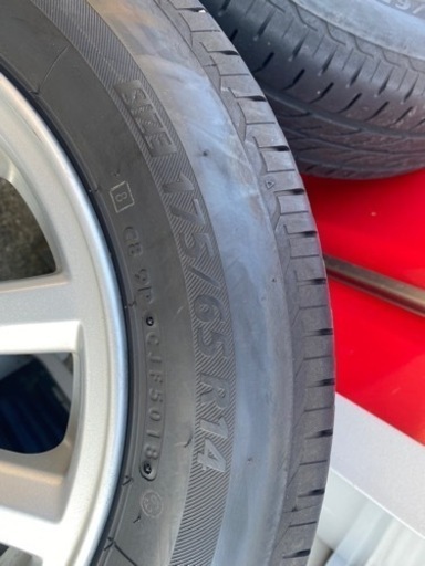 ホンダ　Moduloアルミホイール　175/65/14 ブリジストン　ネクストリー　2018 7分山