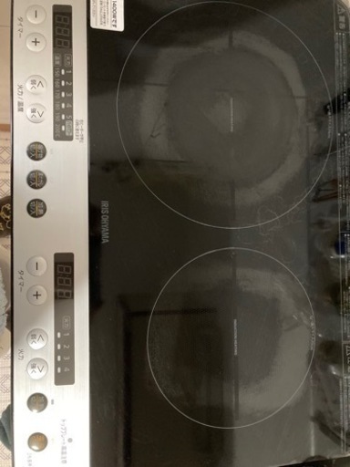 IH2口コンロ