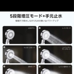 節水　シャワーヘッドの画像